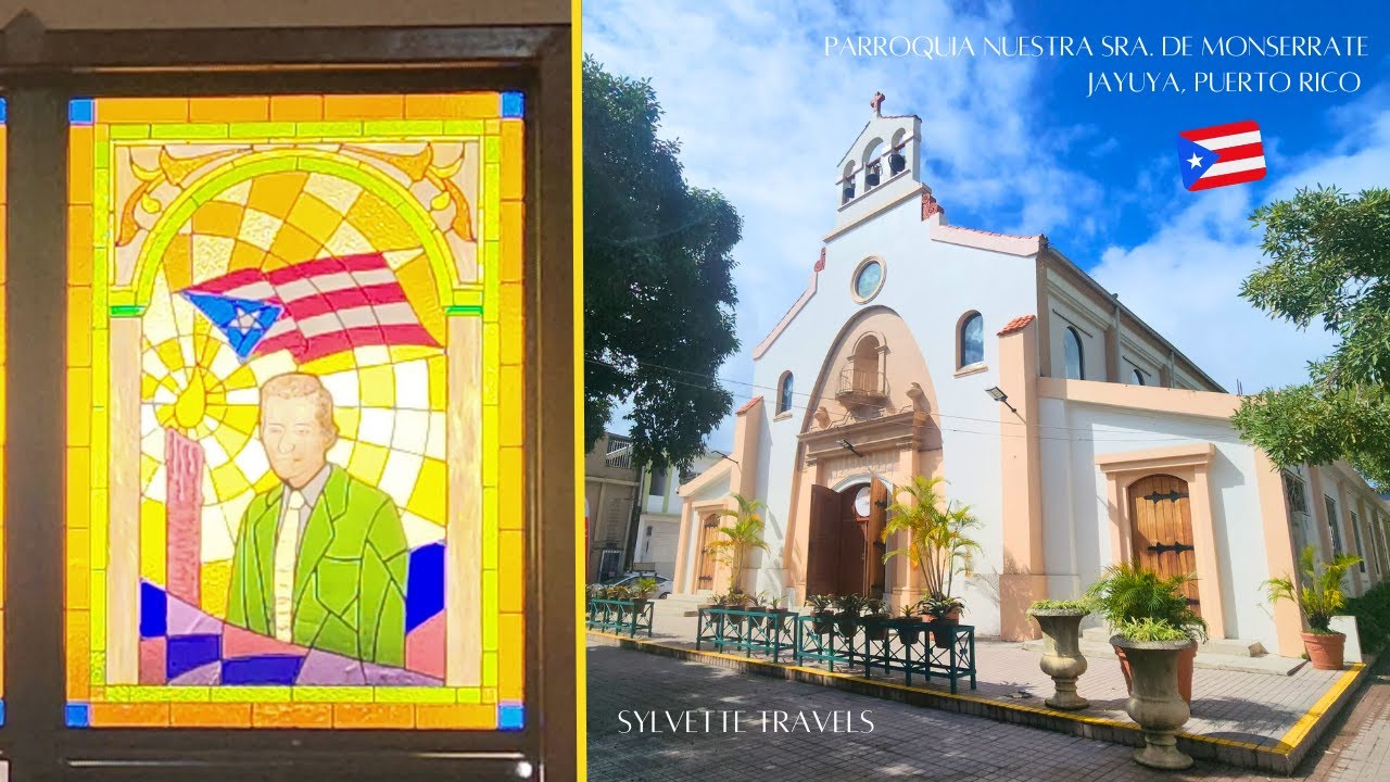 Parroquia Jayuya Puerto Rico, Nuestra Señora de Monserrate por Sylvette Travels