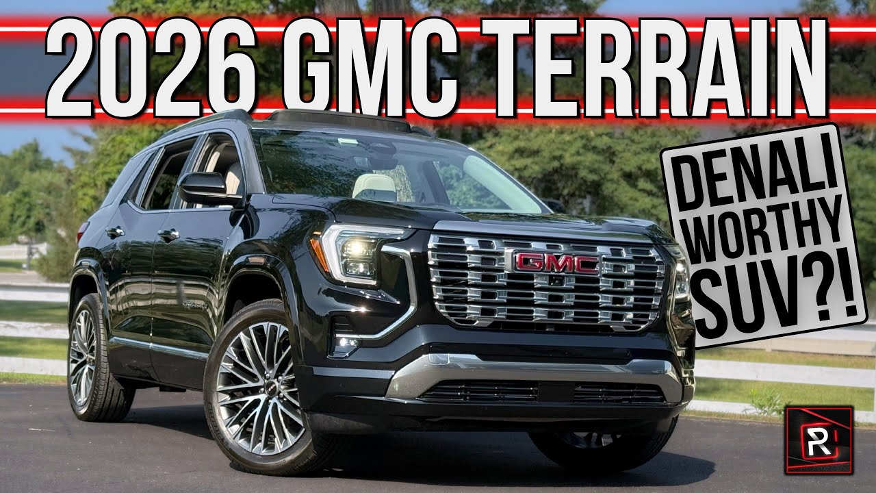 The 2026 GMC Terrain Denali Is A Premium Urban Sized Family SUV With Meaningful Upgrades