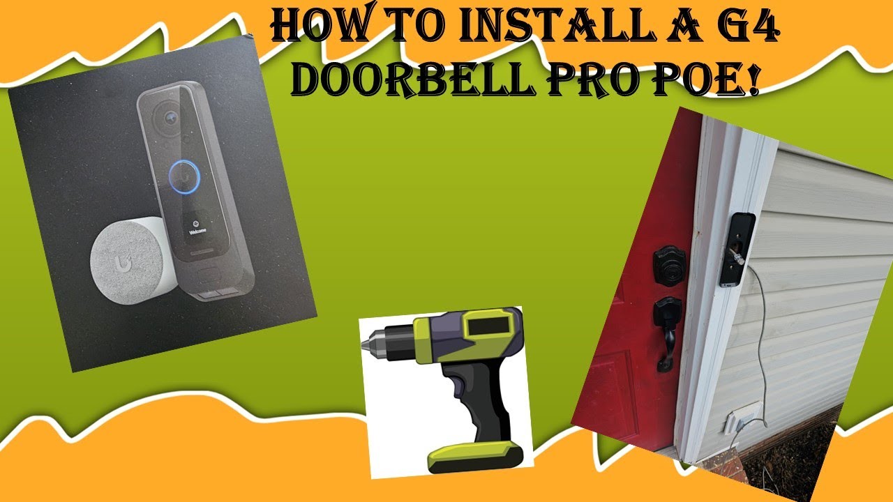 How to Install a G4 Doorbell Pro POE!