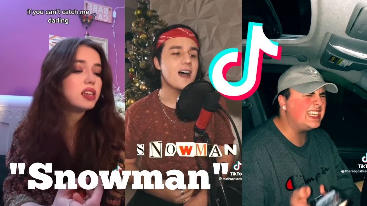 BRILLIANT TikTok "Snowman" SIA Covers!!! 💕⛄(TikTok Compilation) (Christmas Songs) (Winter Tunes)