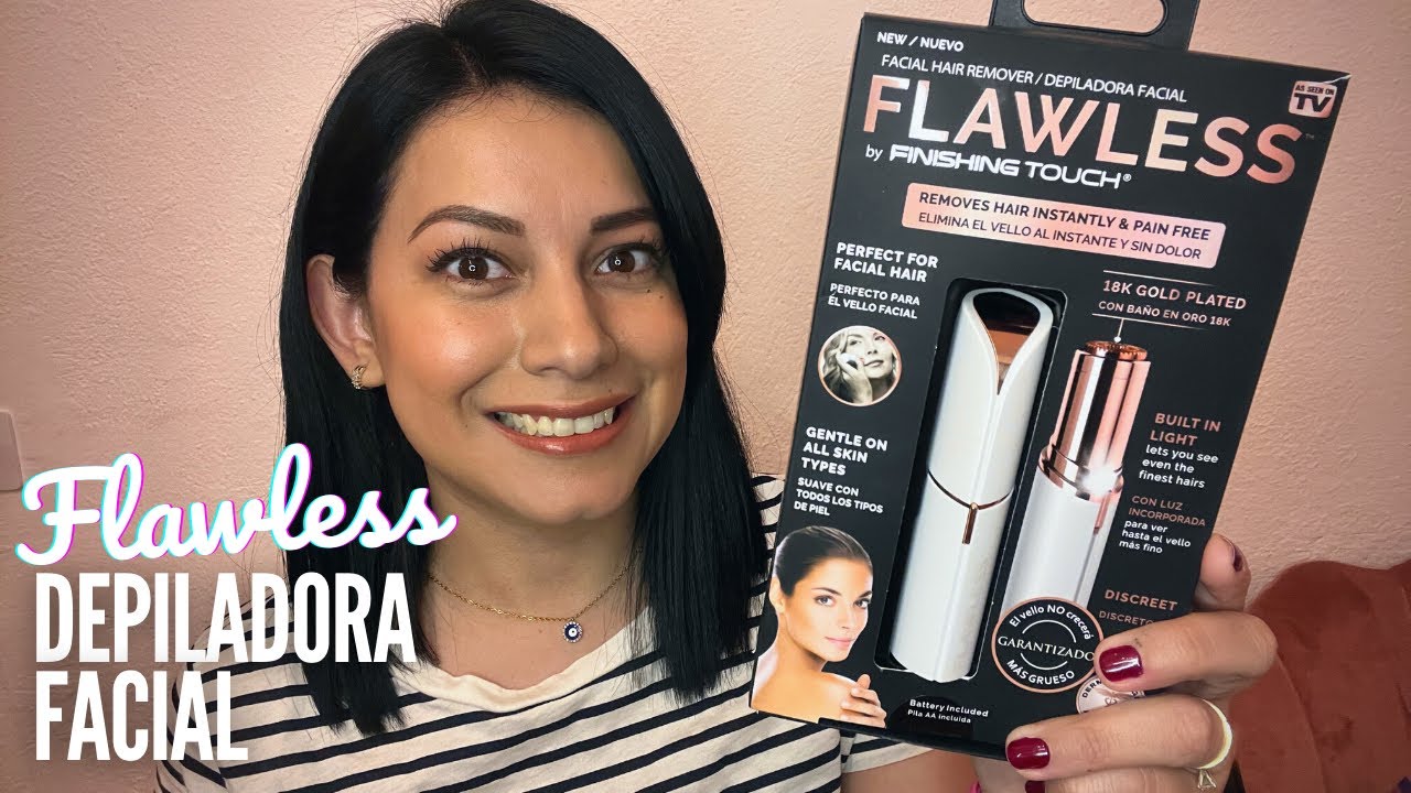 Depiladora Flawless para cara