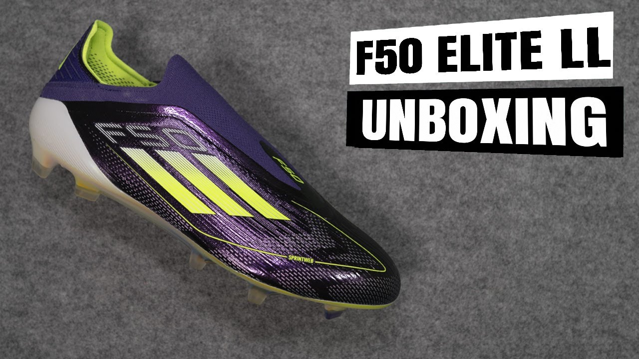 adidas F50 Elite LL FG Fast Reborn Pack Unboxing 4K / IE9116
