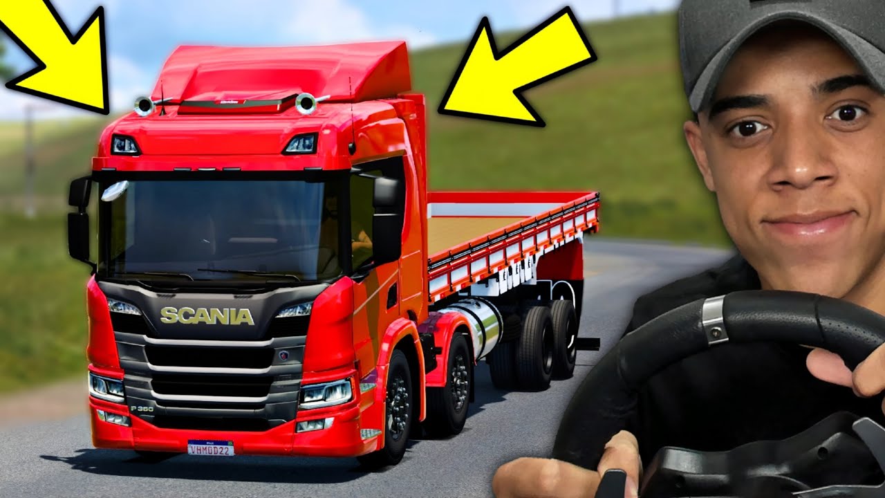 EURO TRUCK SIMULATOR 2 + FORTNITE NOVA TEMPORADA ❤