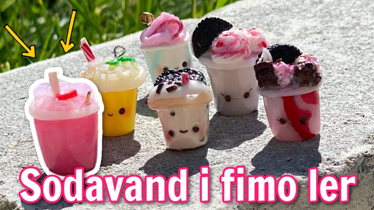DIY sodavand i fimo ler 🥤 // 👉MEGA EFTERSPURGT VIDEO😅