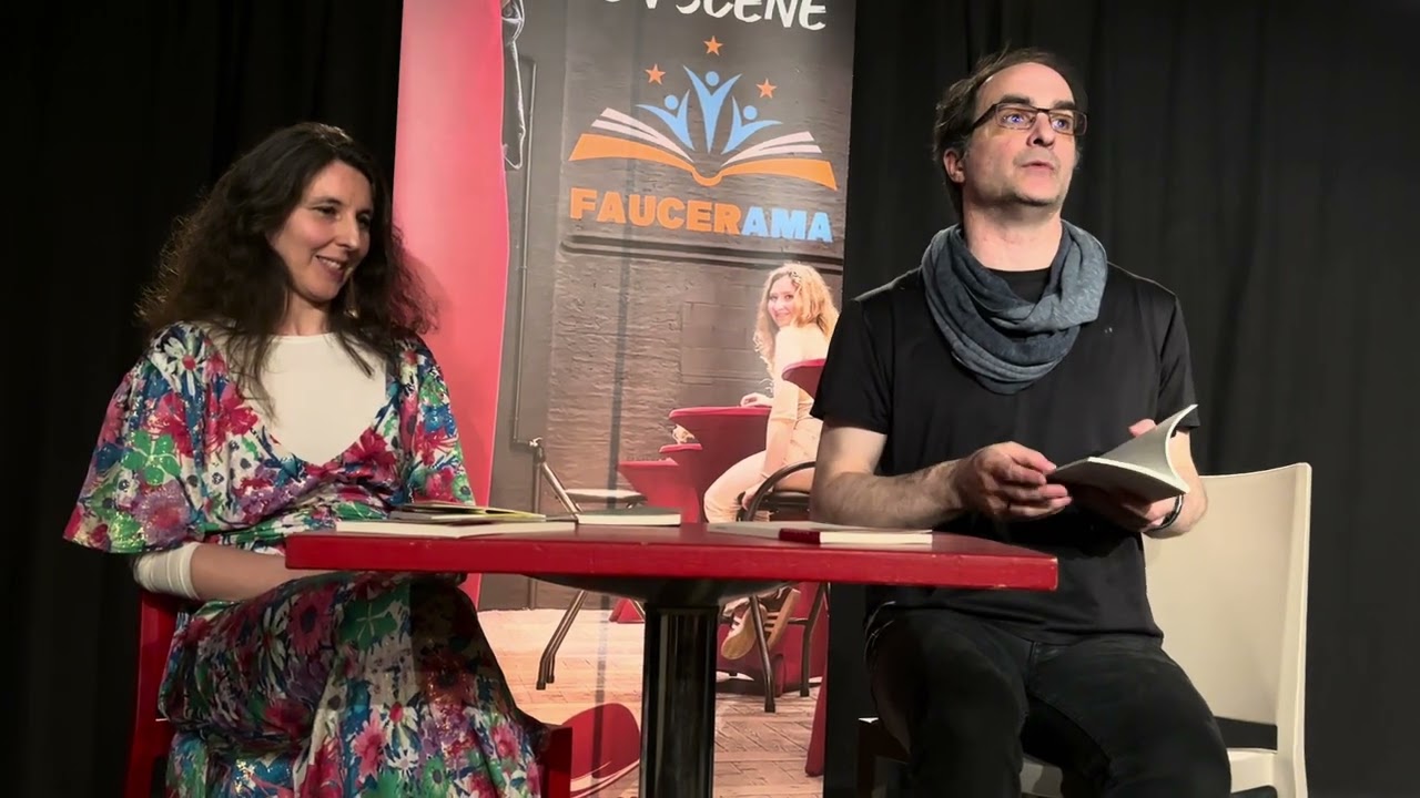 Leïla Zerhouni à Livres en scène (Faucerama)