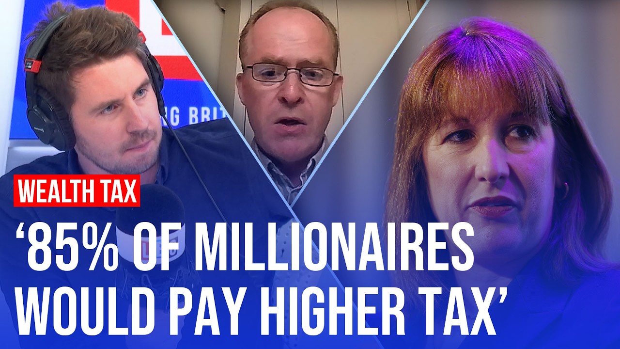 ‘Millionaires are not leaving Britain, it’s a myth’ | LBC