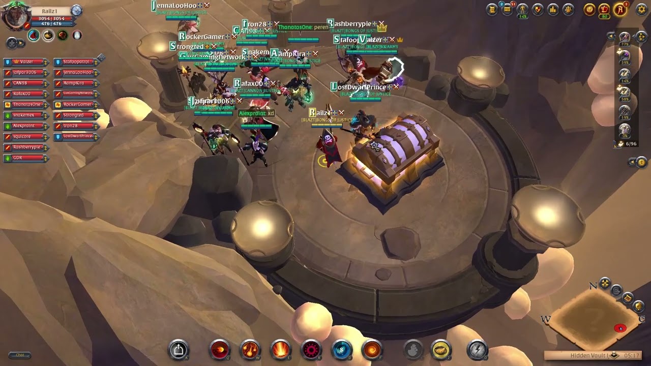 Large group dungeon Albion Online