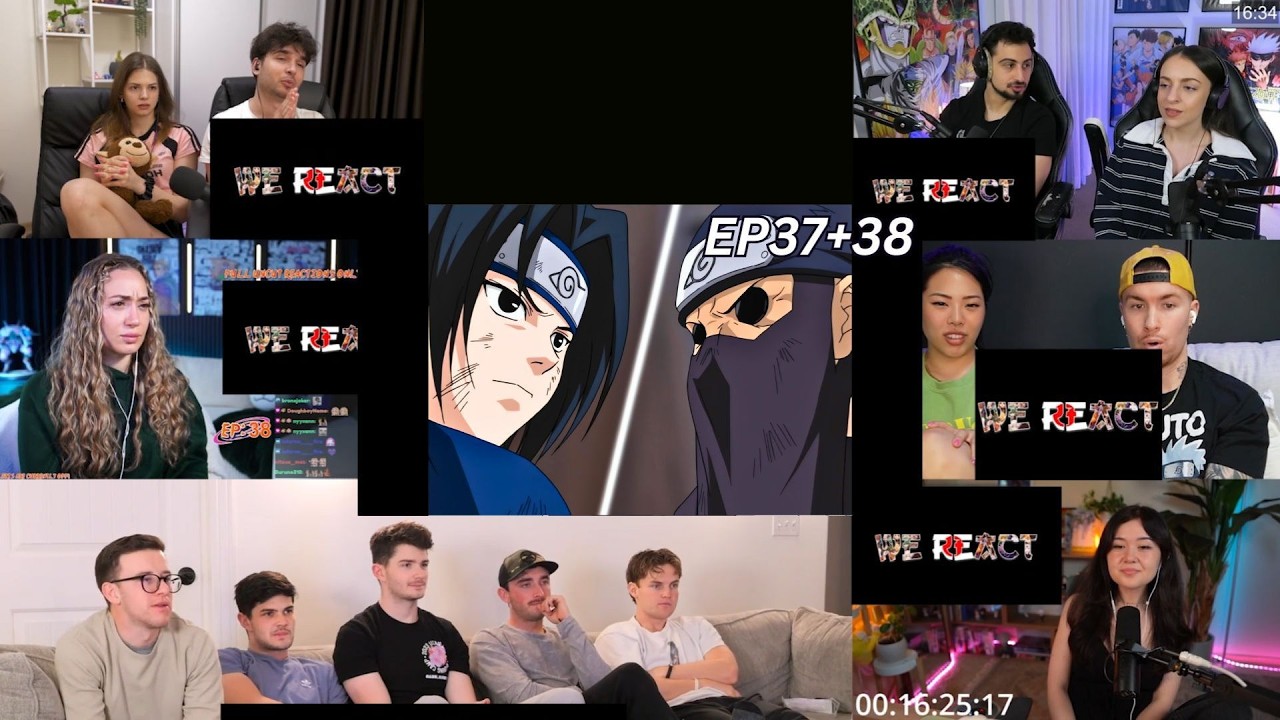 Naruto Episode 37-38 | Reaction Mashup