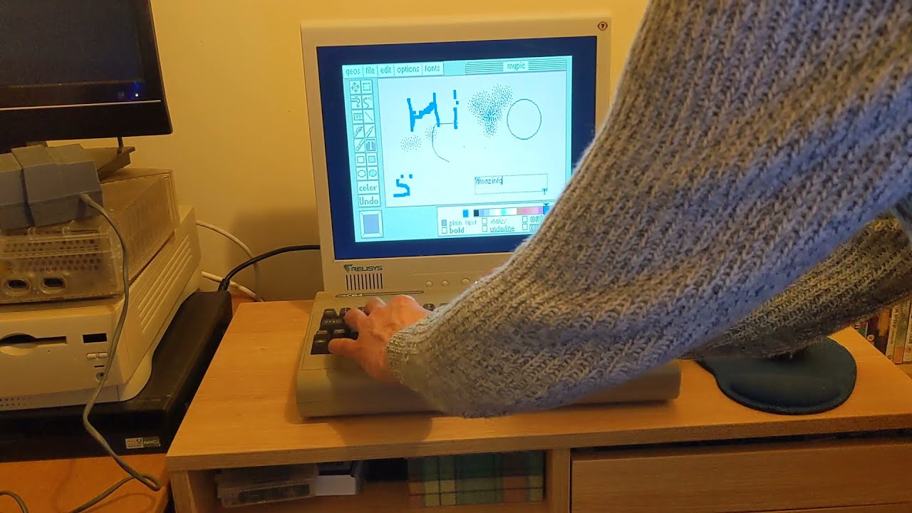 TheC64 and TheC64 Mini now has full usb mouse support! OMG this is awesome for GEOS!