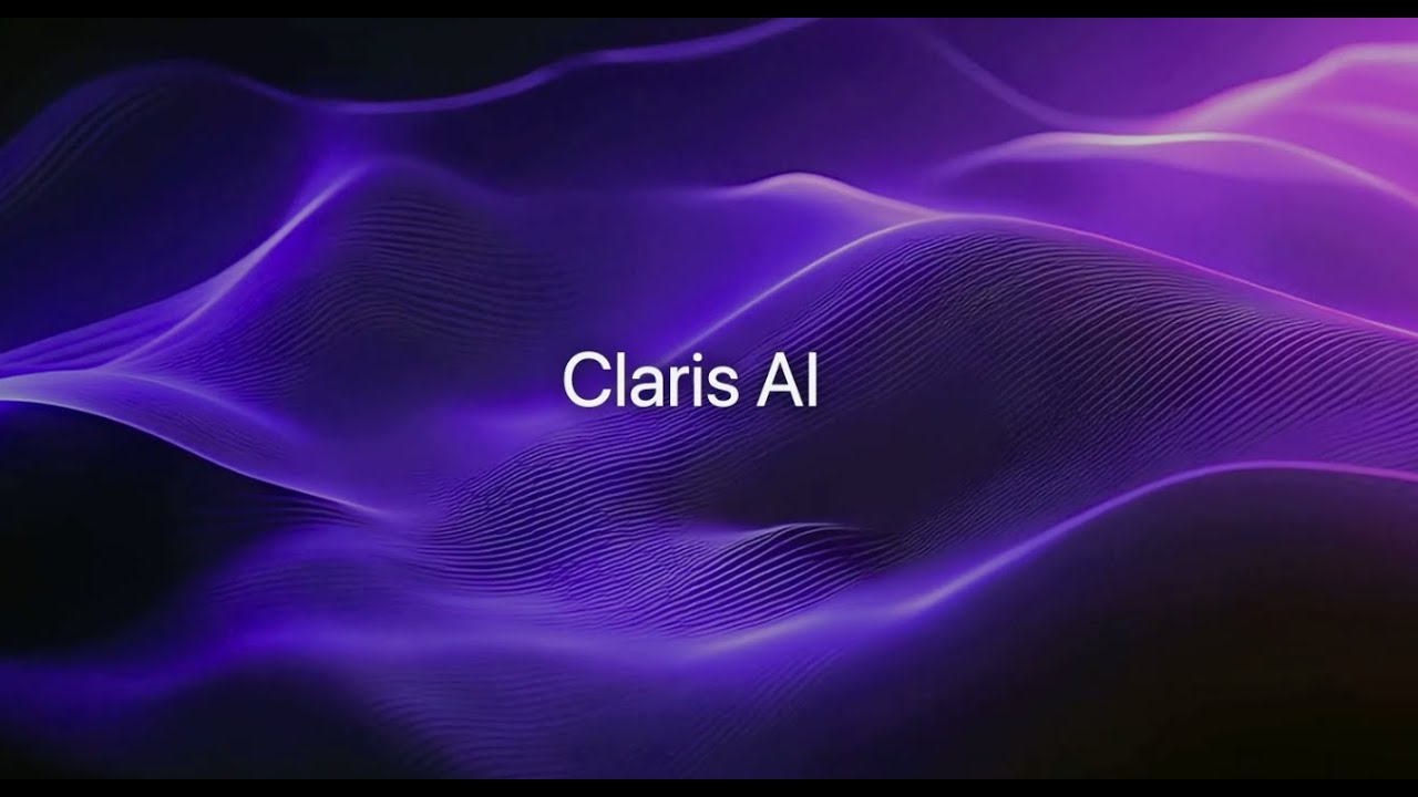 [Claris Keynote] The Future Is Now: Smarter Custom Apps with Claris + AI