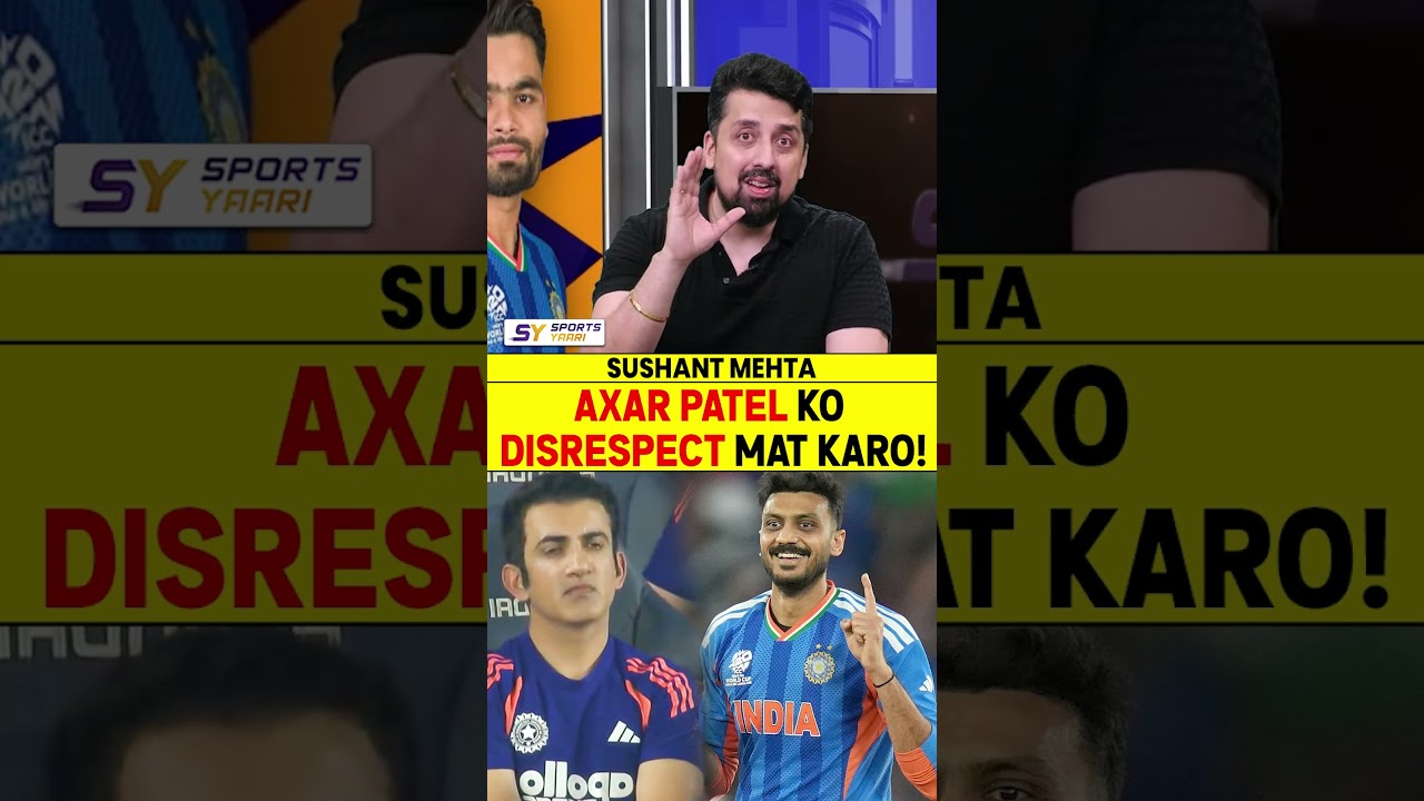 AXAR PATEL KO DISRESPECT MAT KARO! #axarpatel #t20worldcup2026 #indvsnz #final #bcci #gambhir