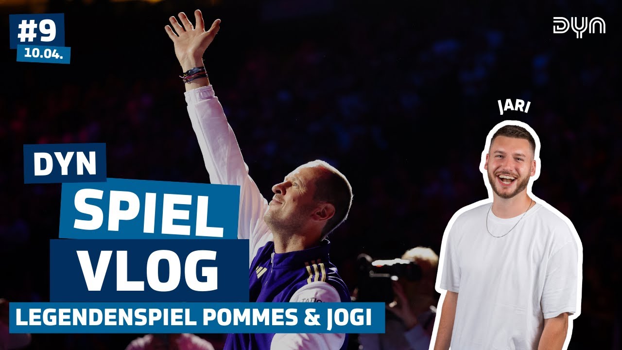 Zwei LEGENDEN sagen TSCHÜSS 🥹👋  Spielvlog vom Legendenspiel von Pommes & Jogi Bitter | Dyn Handball