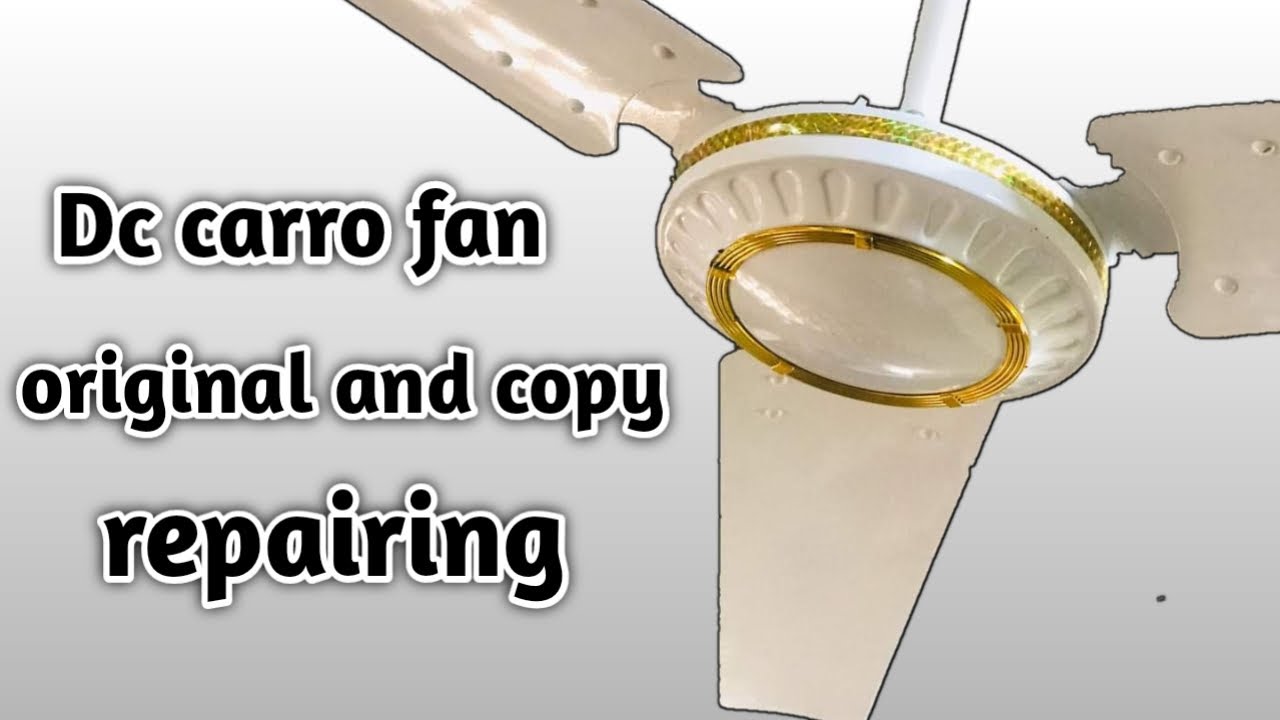 How to repair dc ceiling fan carro | How to change ceiling fan bearing | how to open ceiling fan dc