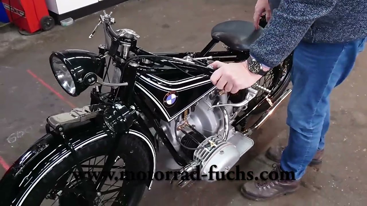 BMW R 47 how to start presented by motorrad fuchs com