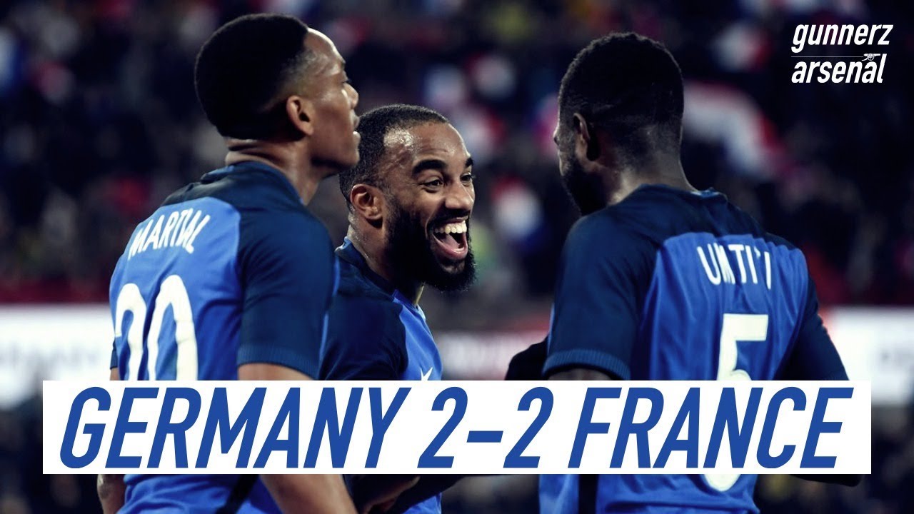 GERMANY 2-2 FRANCE - All Goals