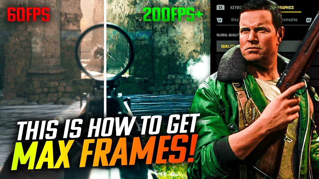 The BEST Settings to BOOST FPS in Call of Duty: Vanguard! (Coach Crowder Tips)