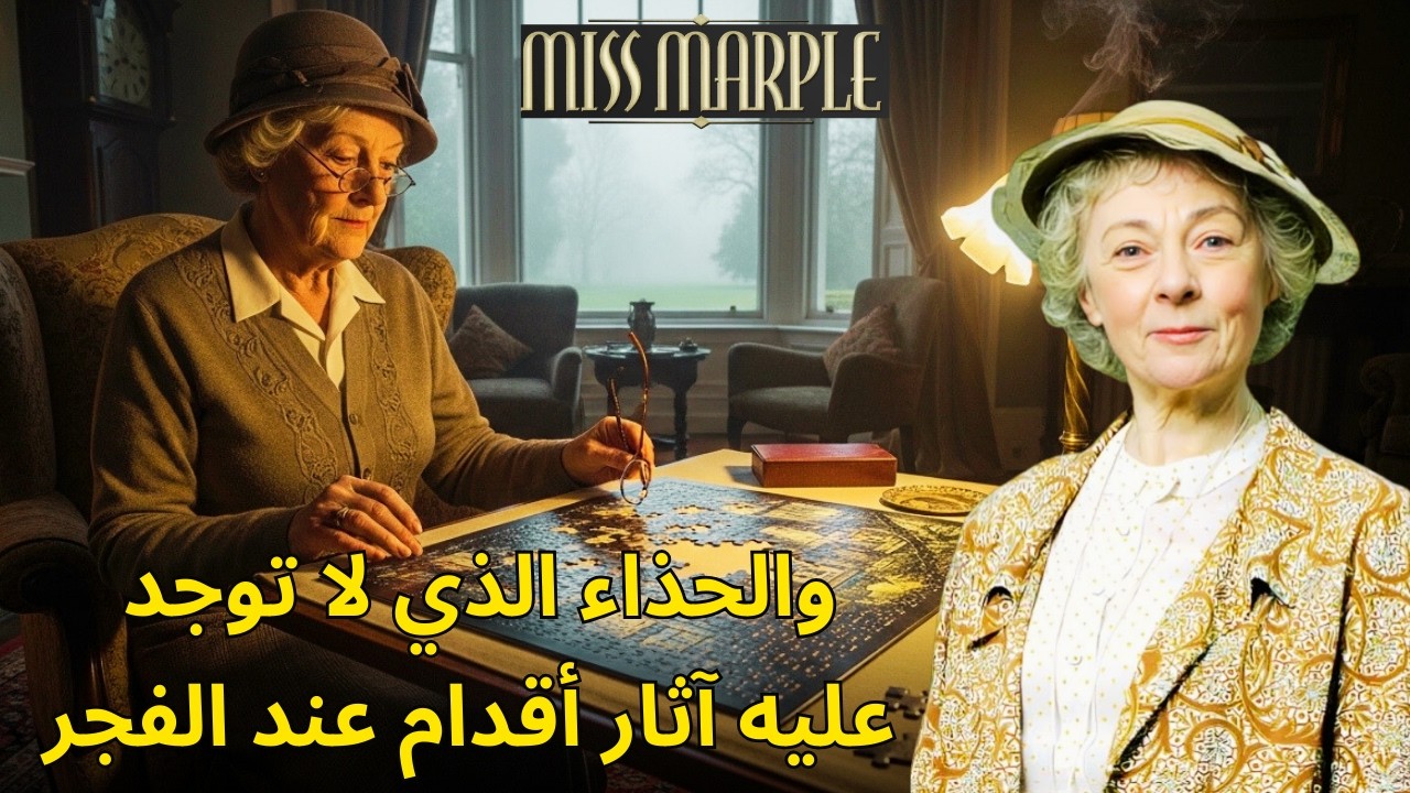 الآنسة ماربل والحذاء الذي لا توجد عليه آثار أقدام عند الفجر