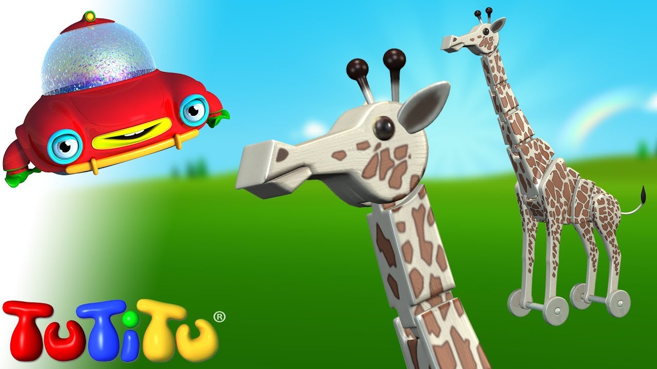 Giraffa | Scopri come costruire giocattoli TuTiTu | Ancora una volta video per bambini
