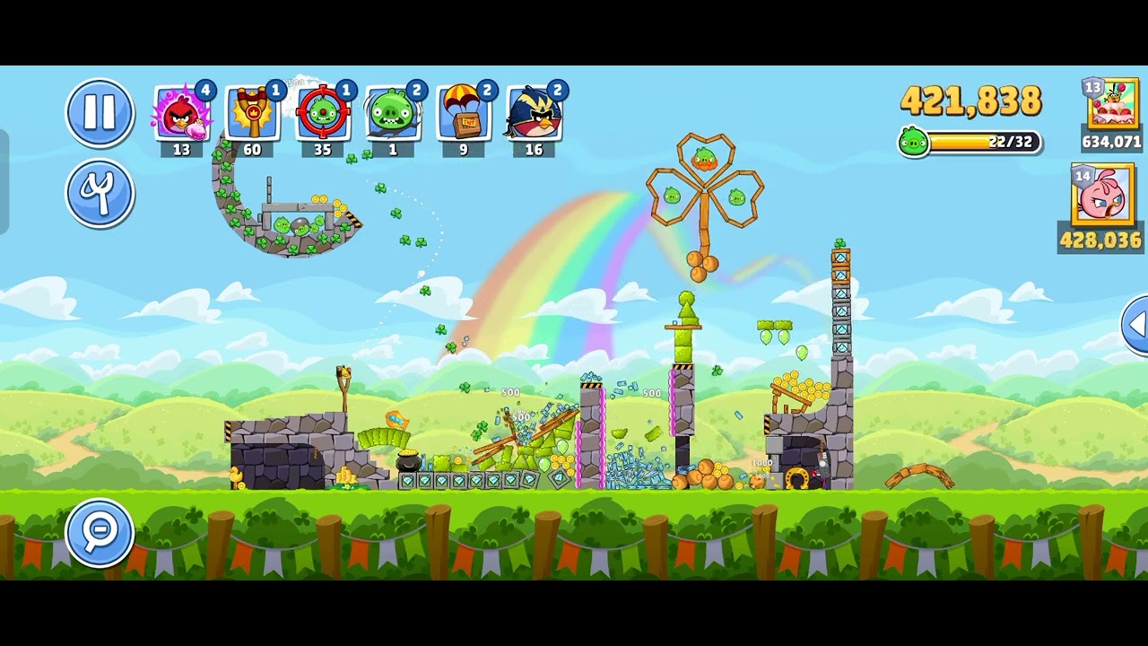 LEVEL 7 TOURNAMENT1716 NO POWER THREE STAR ANGFRIENDSRY BIRDS