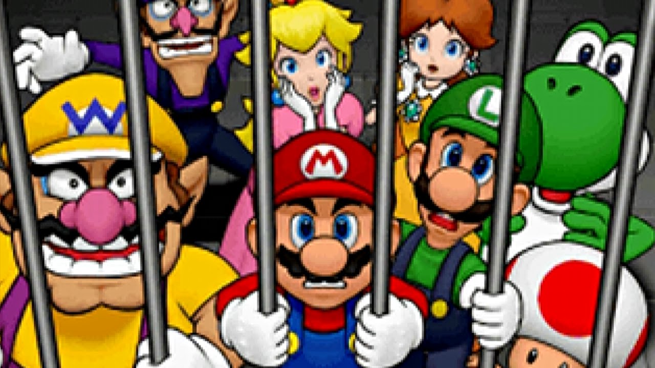 Mario Party DS - Story Mode: Part 1 - Wiggler's Garden!