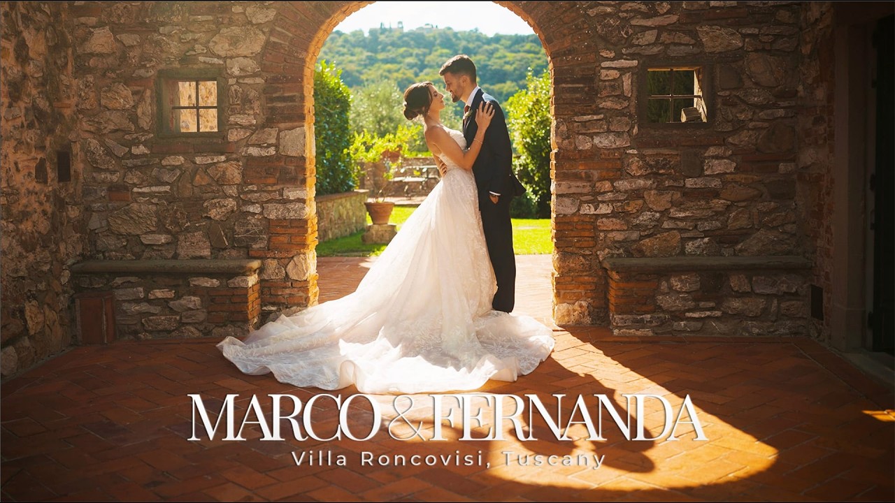 An Italian Love Story | Marco & Fernanda | Villa Roncovisi