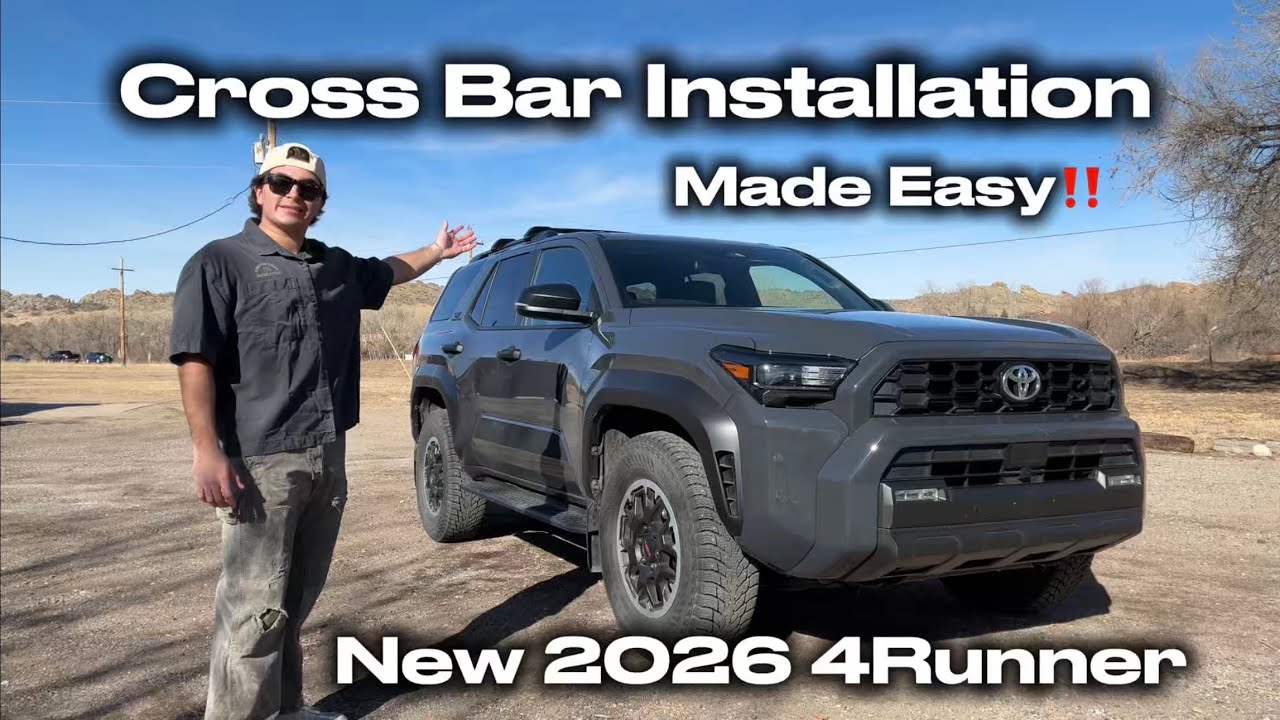 Cross Bar Installation on Toyota 4Runner Made Easy