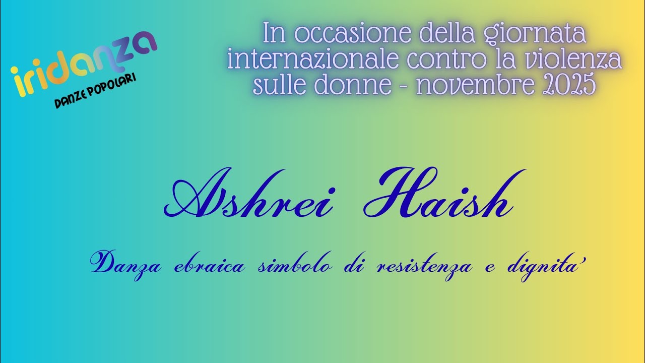 ASHREI HAISH - Danza ebraica