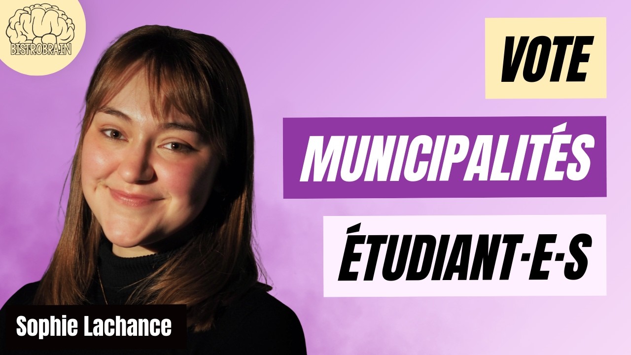 Sophie Lachance - Un vote, deux villes : comment choisir?