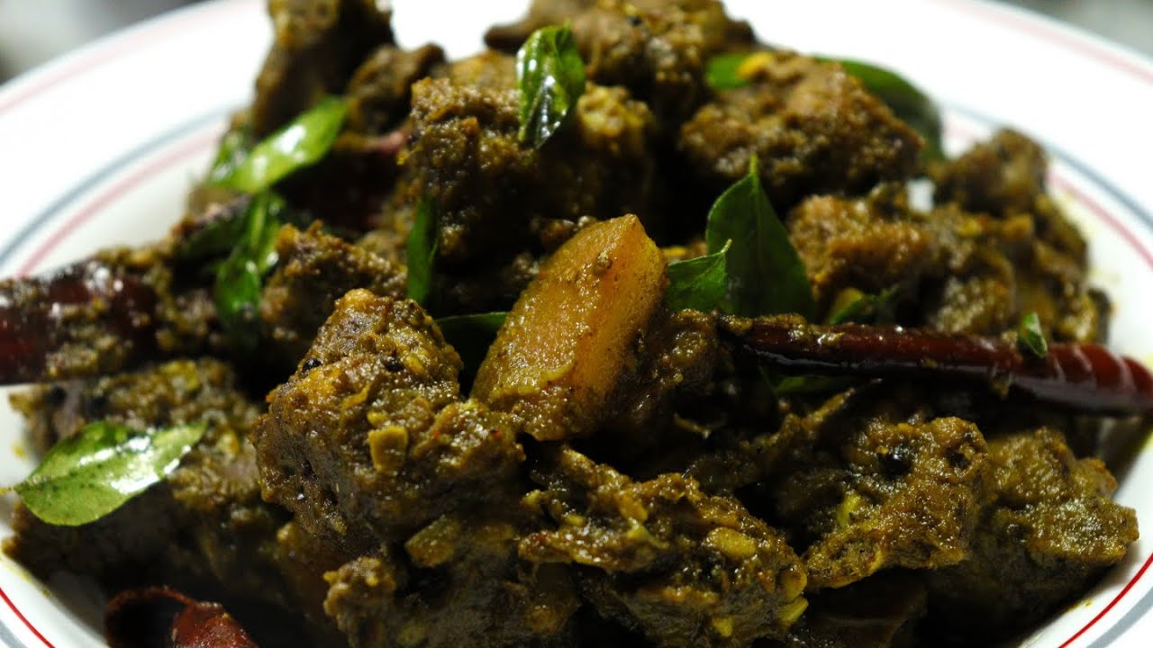 Spicy Chilli Pork with Curry Leaves | Easy Curry Leaf Pork Fry Recipe | Curry Leaf Pork Roast Recipe