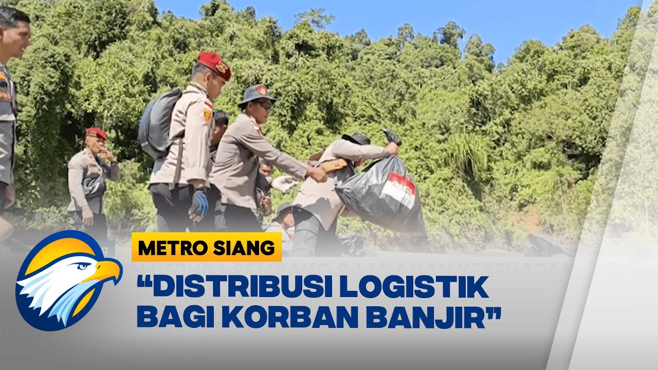 Bantuan Logistik dan Kesehatan Disalurkan di Tengah Keterisolasian Akibat Banjir