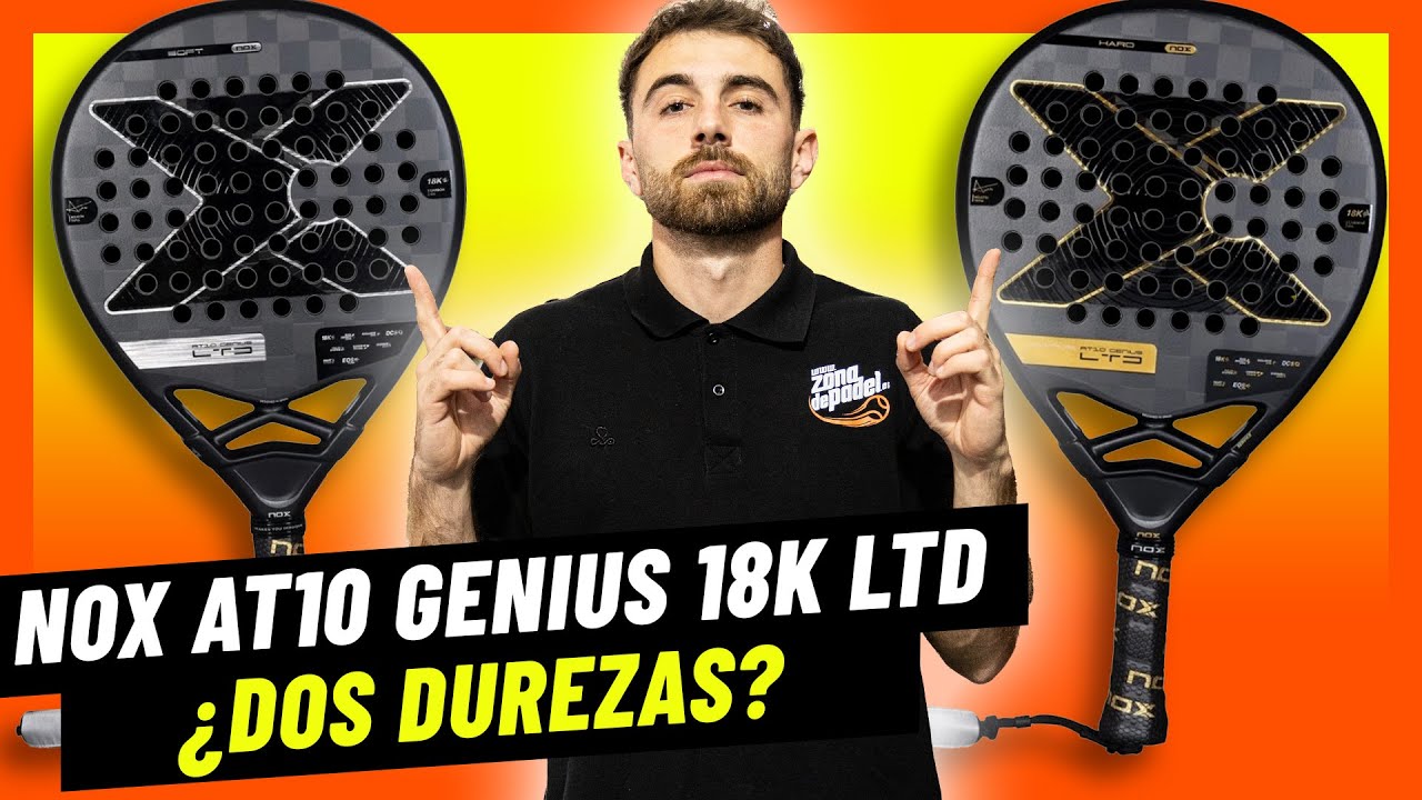 Nox AT10 Genius 18K LTD 2025 🔝 La pala de p&aacute;del con doble dureza de Agust&iacute;n Tapia 🔥