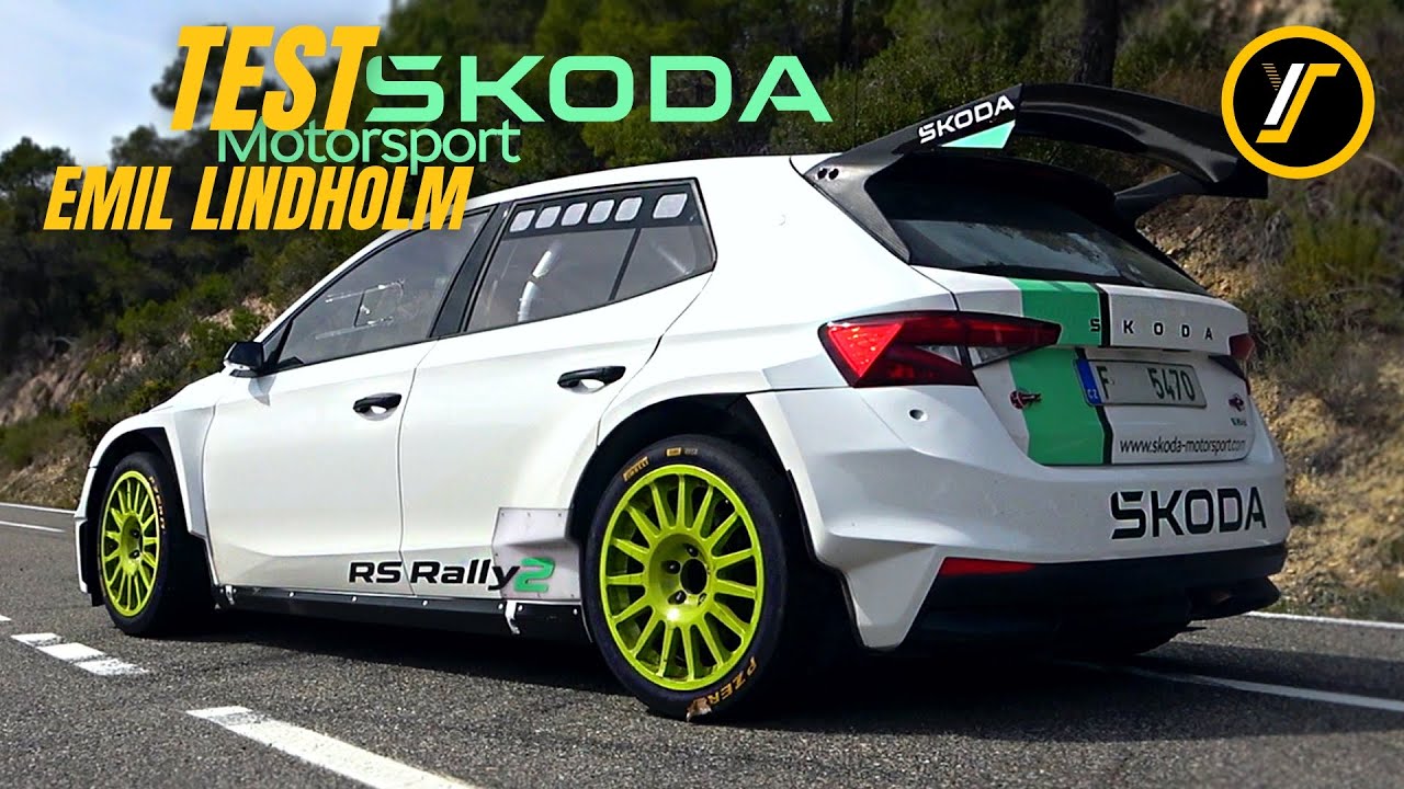 Test &Scaron;KODA Motrosport | Emil Lindholm - Fabia RS Rally2 #puresound