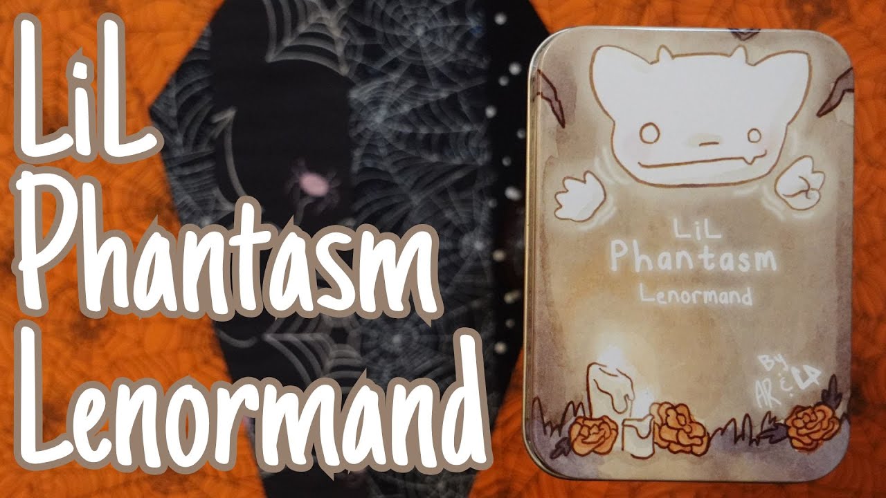 THE MOST ADORABLE LENORMAND 😍 Lil Phantasm Lenormand NOW ON KICKSTARTER