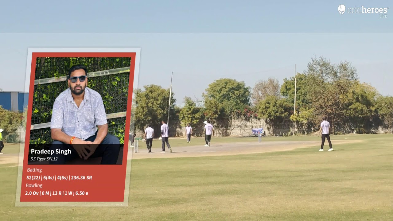 Appsavio SPL12 vs DS Tiger SPL12 live cricket match | SPL Corporate League Season 12 - 2026 live -