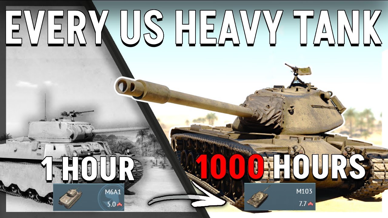 Every USA Heavy Tank - 5 Kills in Each Tank