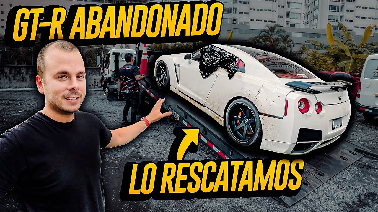 ¡RESCATAMOS UN NISSAN GT-R ABANDONADO!!! - Superauto Japonés EN MAL ESTADO 😭😭