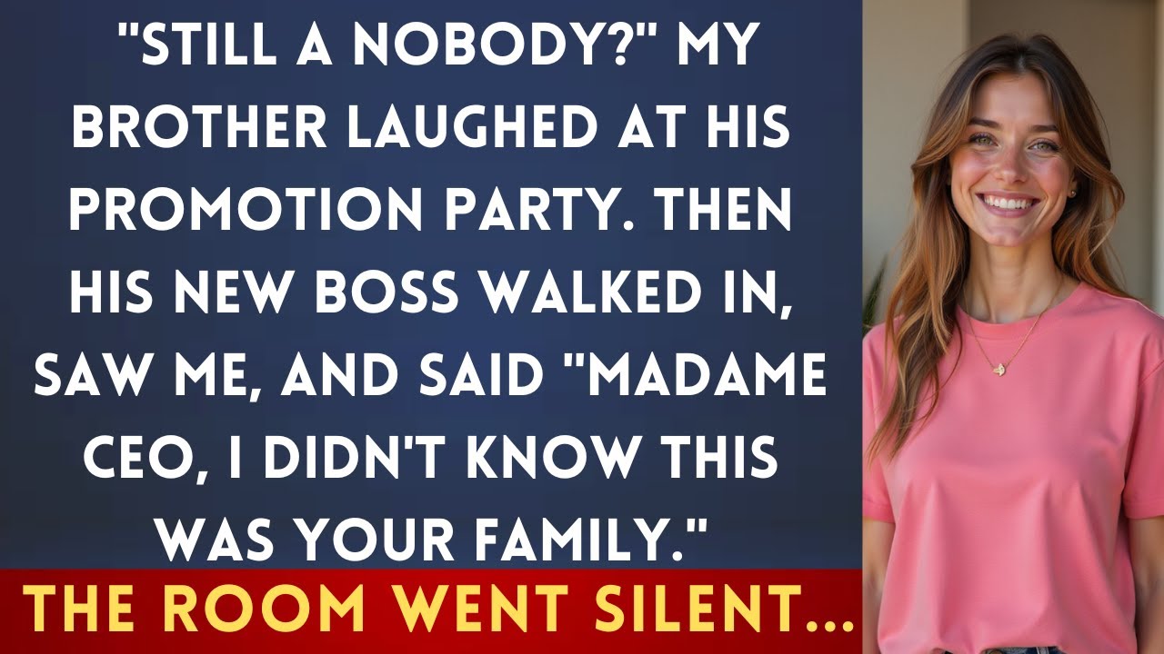 At My Brother's Success Party, They Called Me A Failure—Then His Boss Called Me 