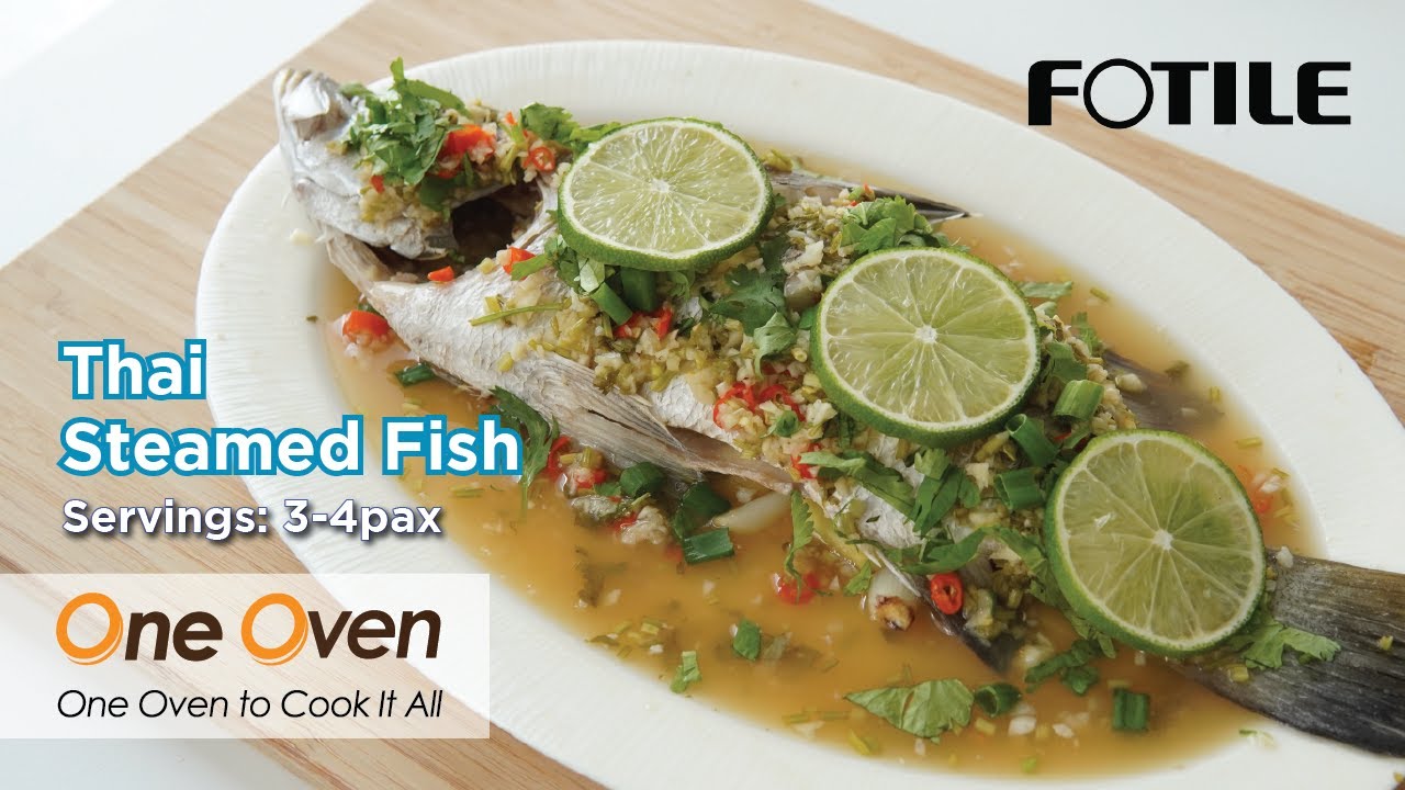 Spicy Thai Steamed Fish Recipe | FOTILE One Oven Combi Oven Recipes
