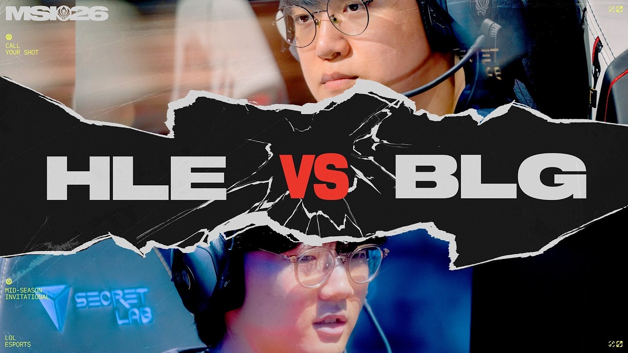 VERTICAL | HLE vs BLG | MSI 2026 | Upper Final #shorts