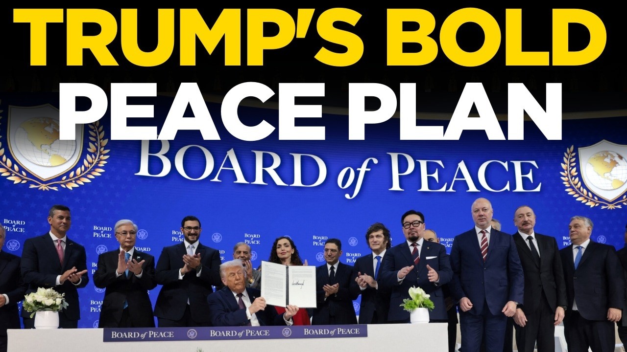 TRUMP PEACE SUMMIT LIVE | Donald Trump Unveils New Global Peace Initiative with World Leaders