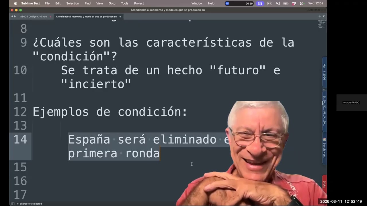 Obligaciones sem8 Condicion