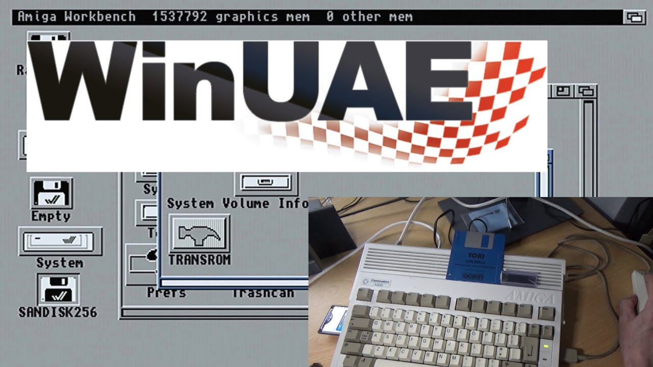 Emulating My Amiga in WinUAE