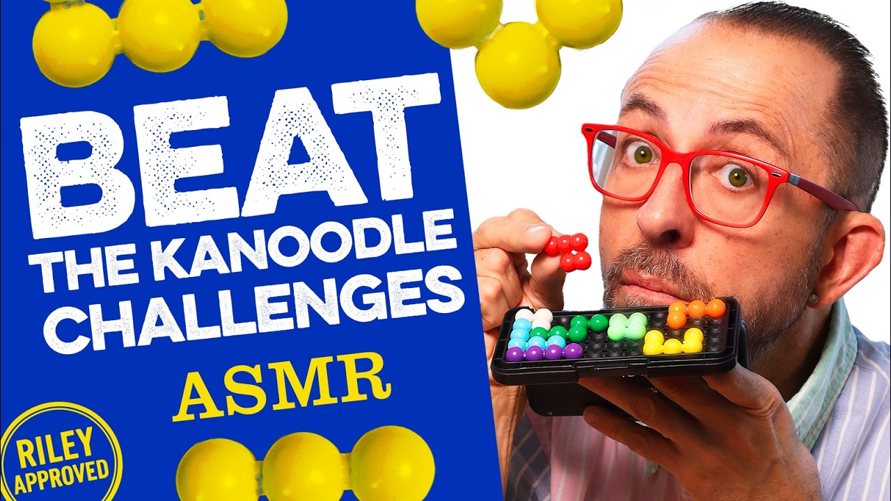 LIVE Kanoodle Ultimate Champion Puzzles  🧩 Brain Game Theater with ASMR