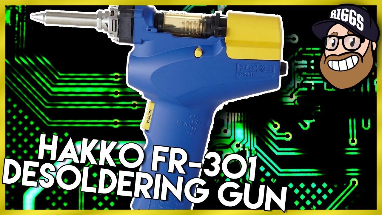 Testing the Hakko FR-301 Desoldering Gun