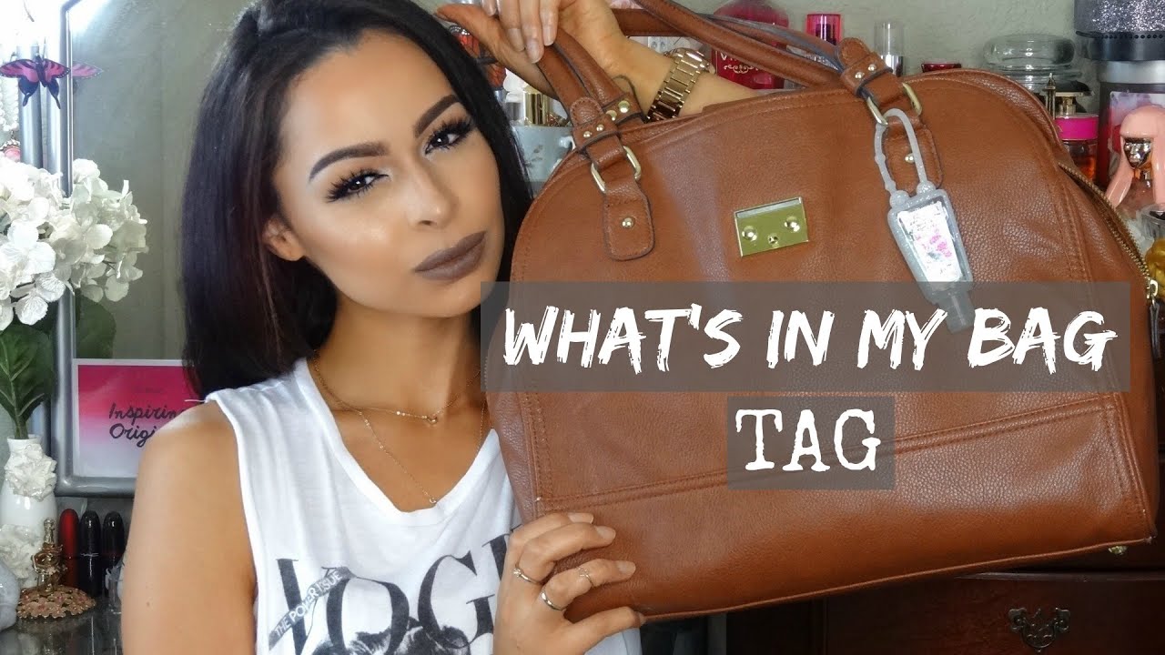 What's In My Bag | TAG| Krystal Allen