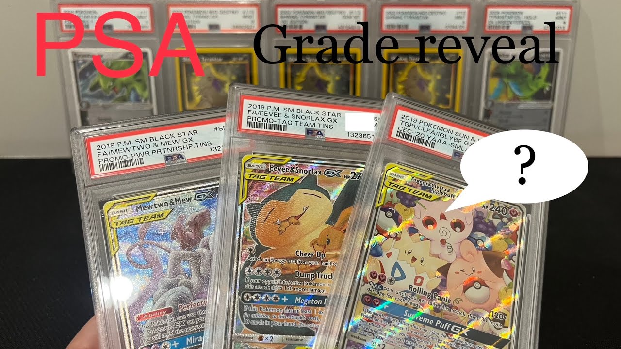 PSA Grade Reveal!