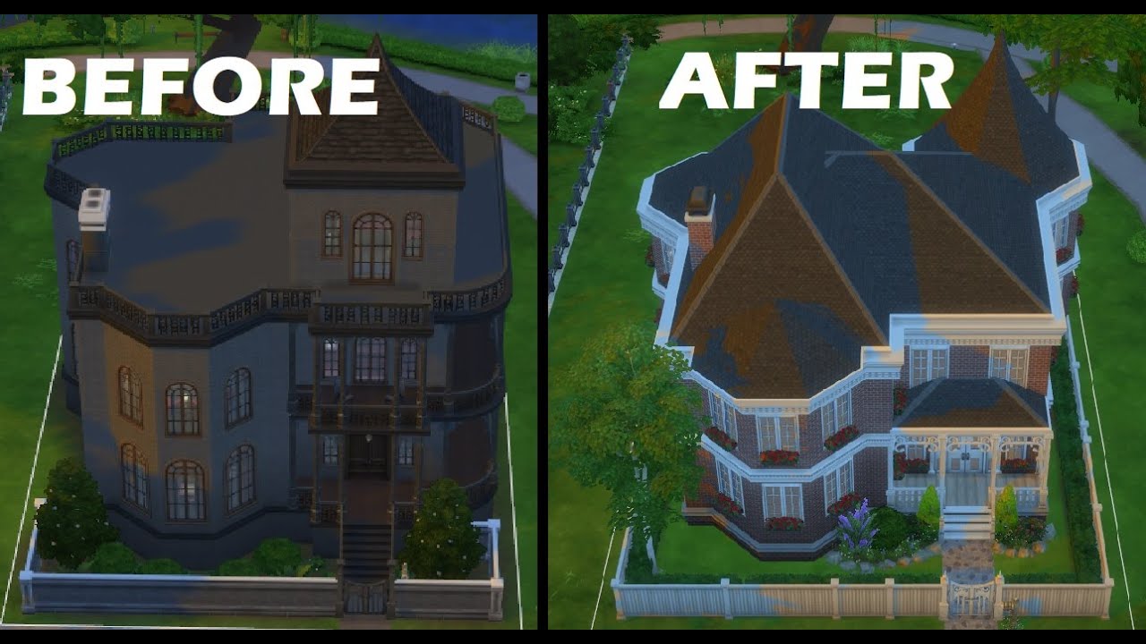 Goth House Remodel Part 1 (Sims 4)