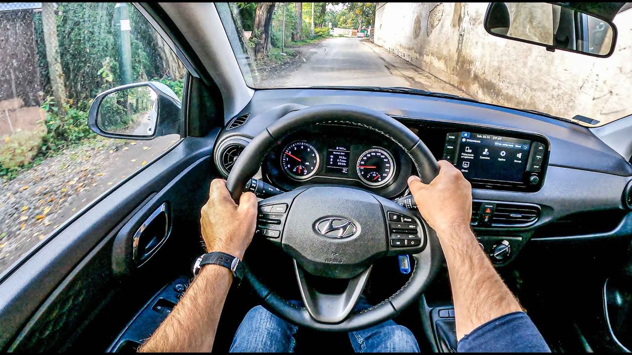 2020 Hyundai i10 III Comfort ( 1.2 MPI 84 HP ) | POV Test Drive #612 Joe Black