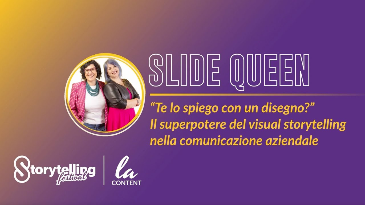 Te lo spiego con un disegno? | Slide Queen - Storytelling Festival 2025