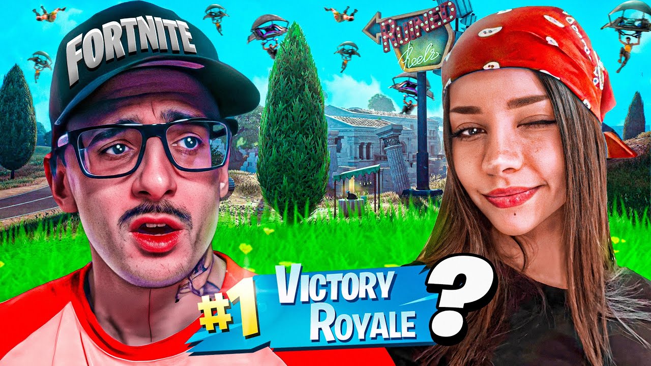 ¿se puede ganar en fortnite con una chica?